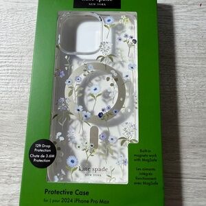 Kate Spade Floral Phone Case for 2024 Apple iPhone Pro Max